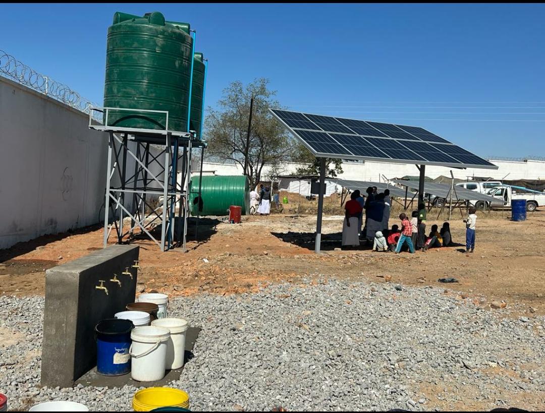 Community solar water point