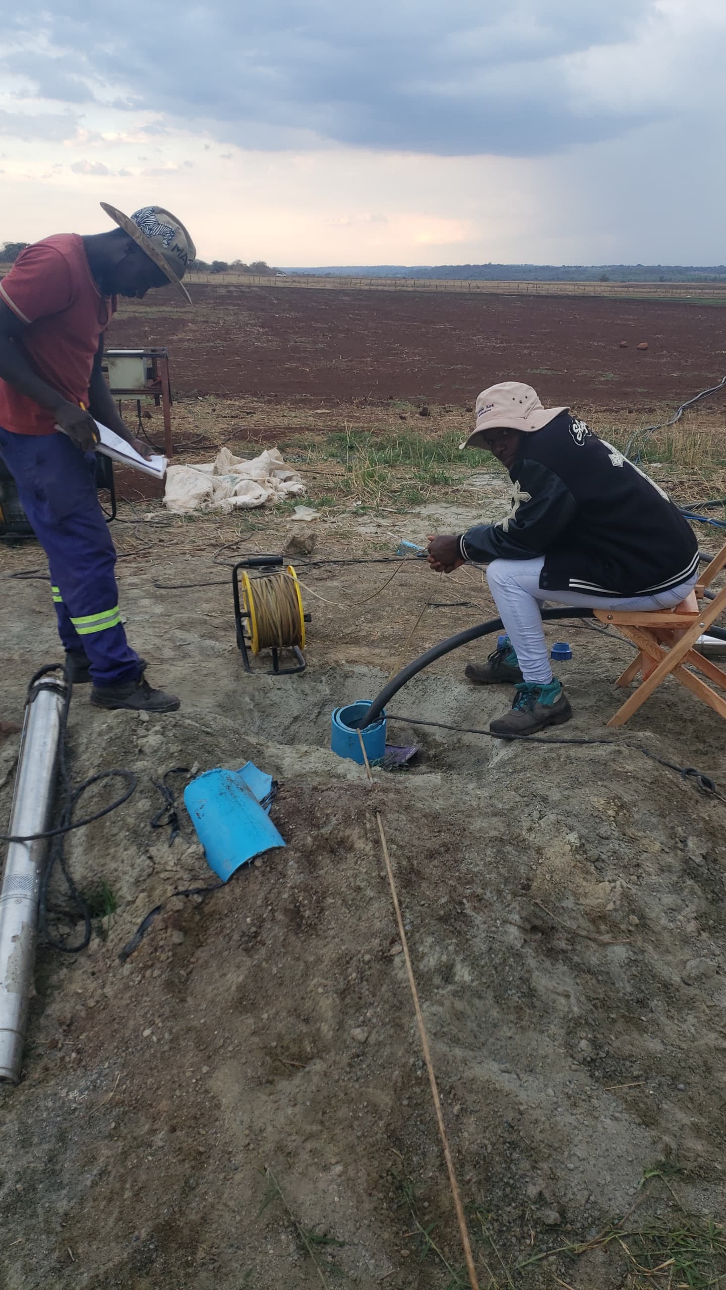 Wellstar team on site