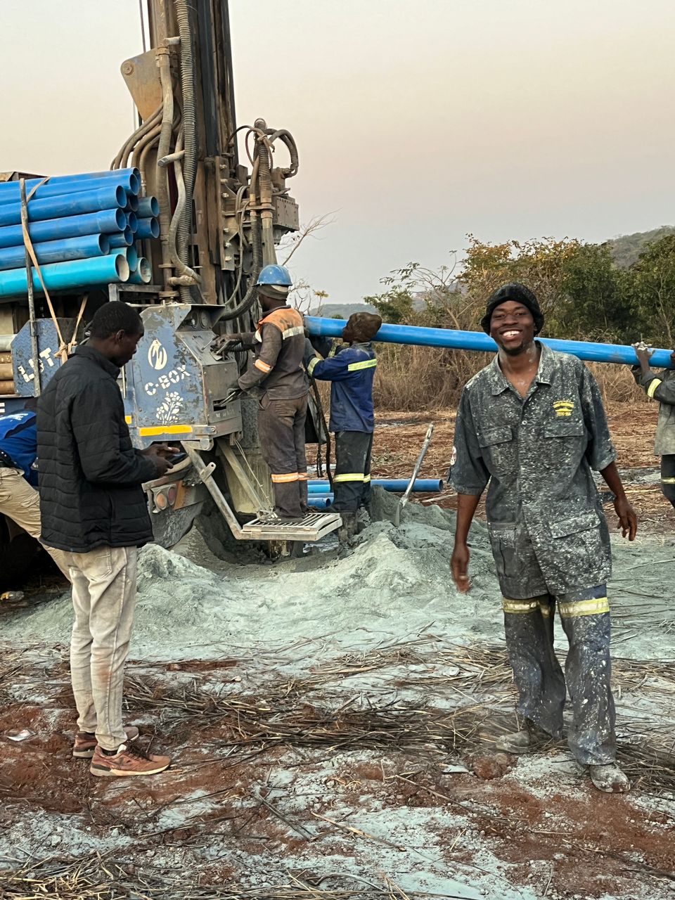 Pump testing and water level measurement